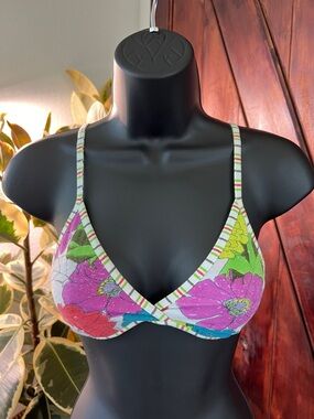 Floral Triangle Bralette